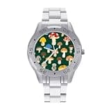 FekiLoot Watch for Men Big Face Stainless Steel Wrist Watch Personality