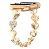 Slim Bands for Apple Watch 38-49mm Women Jewelry Luxury Elegant Metal Strap