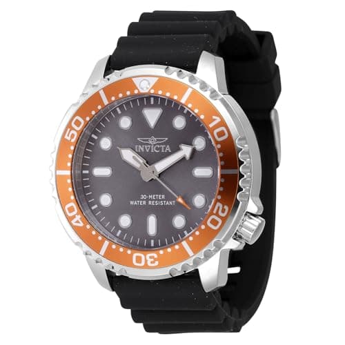 Invicta Pro Diver Men 48mm Stainless Steel Steel Grey dial PC21J Quartz