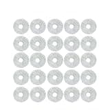 VEWHVBYDK Accessories Filter Main Side Brush Mop,Compatible with Xiaomi S20+ / S10 Plus /S10+/ B108GL / B105 / B108CN B113CN Robot Vacuum Parts(25..pcs)