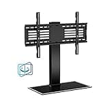 iumLeap TV Monitor Holder Rack Desktop Adjustable TV Stand Desktop Display Hanger Universal 37"-65" Steel TV Base, Max 600x400mm and Holds Up to 110lbs TV Bracket