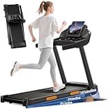 16% Treadmill with Incline, 3 in 1 Portable Treadmills for Home with Handle, Foldable Treadmill with Three Screen, 12 Preset Programs, 400LBS