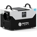 Moiswell 155 Pints Energy Star Commercial Dehumidifier, 70 PPD AHAM