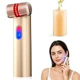 HAMINOS Red Light Microcurrent Facial Device with Serum Infusion, 3 Light Modes, 3 Intensity Levels, Facial Lifting Device with Blue & Purple Light, Rechargeable Skincare Tool