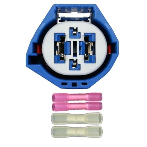 GROBARPART EC2170, 9U2Z-14S411-LA Coolant Fan Relay | Cooling Fan Motor | Rear Window Defogger Connector Wiring Harness Compatible with Ford Escape Fusion Focus Explorer Fit for Edge Taurus Bronco