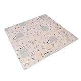 BSTiltion Under High Chair Mat, 130x130cm Oxford Cloth Baby Splat Mat Play Picnic, with Non Slip Backing, for Home Outdoor Beach
