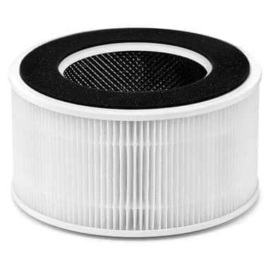 HSIAMEN AP-T65FL Replacement Filter Compatible with HoMedics Air Purifier AP-T65 AP-T65-GY AP-T63, 3-in-1 H13 True HEPA Activated Carbon, 1-Pack