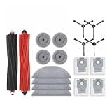 Dust Bag HEPA Filter Mop Cloths Roller Brush Spare Parts,Compatible with Roborock S8 MaxV Ultra / G20S Robot Vacuum Cleaner Accessories(Combination Pack 2)