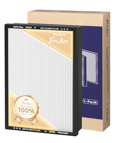 Original FreAire Replacement Filter for HAP611WF Air Purifier – Efficiently 3-in-1 H13 True High-Efficiency Activated Carbon Filter, 1 Pcak