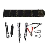 50W Portable Foldable Solar Panel Charger Kit Monocrystalline Silicon 2 USB Ports for Camping Hiking Outdoor