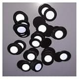 1000 Dots High Reflection Visible 3D Scanning Markers Stickers Individual Circular Round Marking for Complex Details(Magnetic Type: Inner 6mm Outer 10mm)