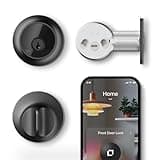 Level Lock Pro - World’s Smallest, Fastest, Innovative Smart Lock - Matter-Over-Thread Deadbolt Plus Apple Home Key - Keyless & Remote Access via Apple, Alexa, Google Home, SmartThings (Matte Black)