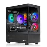 Thermaltake LCGS View 5776-170 Gaming Desktop (AMD Ryzen™ 7 5700, AMD Radeon™ RX 7600, 16GB DDR4 3200Mhz Memory, 1TB NVMe M.2, 650W PSU, WiFi, Windows 11) V17B-B550-R76-LCS