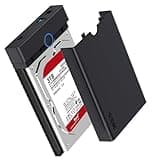 SSK 3.5 External Hard Drive Enclosure USB 3.0 to SATA Lay-Flat Tool-Free Case Dock for 3.5 2.5 inch SSD/HDD up to 20TB Hard Drive Docking Station Supports UASP Trim
