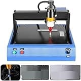 400W Electric Metal Marker, Steel Plate Engraver for Signs & Hard Plastic Nameplates, 2 Inch Per Sec Fast Marking, Adjustable Depth Gantry System, Desktop Industrial Labeling Tool for Aluminum Cold