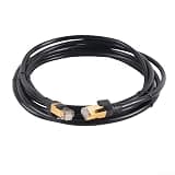 Girftong Cat7 Ethernet Cable 10Gbps Flat Shielded Patch Cord with Connectors for PC Router Laptop Gaming Console High Speed LAN Network Wire(10m)
