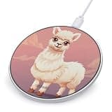 Cute Llama Wireless Charger, Fast Charging Pad