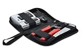 Digitus LAN Network Tool Set - Network Tester - Crimp Pliers - Cutting & Stripping Tool - LSA Insertion Tool