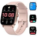 Smart Watches for Women Men with Bluetooth Call & AI Voice, 1.85" HD Fitness Tracker with Heart Rate SpO2 Sleep Monitor, 100+ Sports Modes,Mini Games, IP68 Waterproof Smartwatch for Android iOS Phones