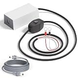 Starlink Mini 12V Battery Adapter with Switch 12V-24V to 30V 2A Step Up Converter Starlink Mini DC Power Supply Adapter Direct to Battery Cable O-Ring No Voltage Drop Waterproof for Truck,RV,Camping