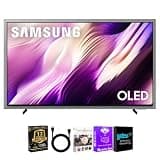 Samsung 55 Inch Class 4K OLED Smart TV with HDMI Cable, 24 Month CPS Warranty & Streaming Bundle, HDR Smart Television, Gaming Ready, WiFi Enabled Entertainment Hub