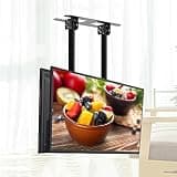 SDdPulse TV Ceiling Mount Bracket - Dual Sided Ceiling TV Mount Bracket, Hanging Ceiling TV Mount Fits 40-86 Inch TVs, Max 900x600mm TV Stand, Telescopic Height Adjustme