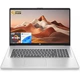 EBRANE Customized Laptop, Created Using HP 17.3" Laptop, AMD Ryzen 5 7430U, 16GB / 32GB / 64GB RAM, 512GB / 1TB / 2TB SSD, 17.3" FHD Anti-Glare Display, Built-in Webcam, HDMI Port, Windows 11 Home