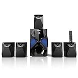 1000W 5 Wired Satellite Audio Speakers Surround System 8 inch Subwoofer 5.1Channel Home Theater Support ARC Optical Bluetooth Karaoke Input