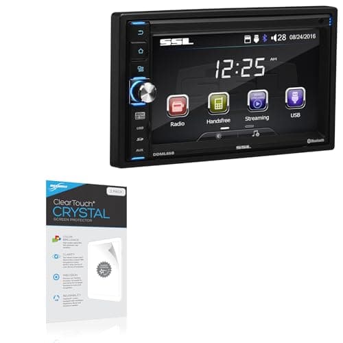 BoxWave Screen Protector Compatible with Soundstorm DDML65B - ClearTouch Crystal (2-Pack), HD Film Skin - Shields from Scratches