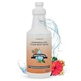 Steam & Go Demineralized Water for Steam Mop – Tropical Bloom Scent, 32 oz | Scented Floor Cleaner Solution, Ready-to-Use, Compatible with Any Steam Cleaner