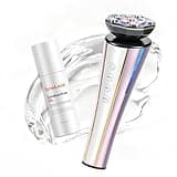 Fynelook Microcurrent Facial Device 4-in-1 Beauty Device with Red Light Therapy and Blue Light Therapy for Neck & Face & Body Skincare Facial Device FDA-Cleared