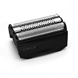70B Replacement Head Compatible with Braun Series 7 Electric Shaver, Silver Black Foil and Cutters Blade for Braun Legacy S7 Models 790cc 760cc 750cc 720cc 7899cc 799cc, Washable Foil Component