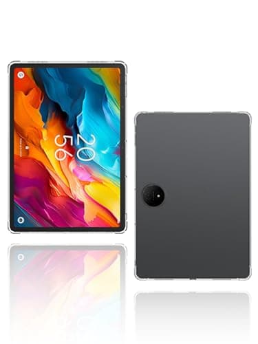 for TCL NXTPAPER 14 Tablet 14.3 inch Android Tablet New Case,UYRUREL Slim & Lightweight Drop and Scratch Resistant TPU Transparent Skin Bumper Back Protective Cover,Clear