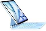 Keyboard Case for iPad Air 13 inch (M4/2026/M3 2025/M2 2024),iPad Pro 12.9 inch (3/4/5/6th Gen),Magic-Style Magnetic - Floating Cantilever Stand,Backlit Keyboard with Multi-Touch Trackpad (Blue)