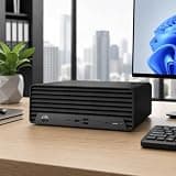 WOWPC Customized Desktop, Made with HP Pro 400 SFF, Intel Core i7-14700 (20 Cores Up to 5.4GHz), Up to 64GB RAM, Up to 4TB PCIe SSD, DP+HDMI Dual 4K Support, Wi-Fi 6E, Bluetooth 5.4, Windows 11 Pro