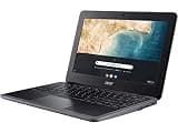 Acer NX.H8VAA.002 Chromebook - 311 C733 C37P 11.6" 1366 x 768 Celeron N4000 4 GB RAM 32 GB Flash Memory Shale Black Chrome OS Intel UHD Graphics 600 in Plane Switching (Renewed)