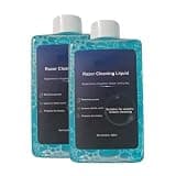 Shaver Cleaning Fluid Renew Cartridge Clean Stubble Germ Off The Shaver Head 300ML(Black L)