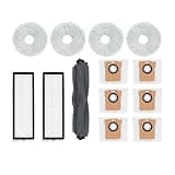ZZDKAVHSU Compatible with Dreame L10s Ultra / S10 Pro Accessories ,Compatible with Mijia Omni 1S B101CN X10+ Robot Robot Vacuum Main Side Brush Filter Mop Parts(13PCS)