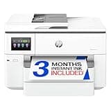 HP OfficeJet Pro 9730 Wide-Format Wireless All-in-One Color Inkjet Printer, Print, scan, Copy, fax, up to 11x17 ADF, Duplex Print/scan, Best-for-Office, 3 Month Trial of Instant Ink Included(C2WH0A)