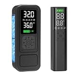 Calmara Tire Inflator Portable Air Compressor and Ball Pump with Digital Pressure Gauge for Car,Motorcycle,Bike,Ball,Valentines Day Gifts for Him