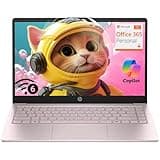 HP Laptop for Everyday Use • 2026 Edition • 16GB RAM • 256GB SSD • Copilot AI • 1 Year Microsoft 365 • Intel 4-Core CPU • WiFi 6 • Windows 11 • Long Battery Life