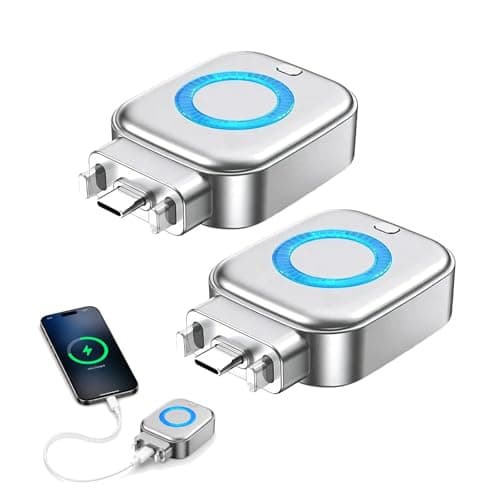 Auto Power-Off Fast Charging Adapter, Smart Auto Stop Charging Adapter, Fully Charged Separator, 140w Smart Power Distributor Adapter, Suitable for Mobile Phones, Tablets, and Power Banks (2PCS)