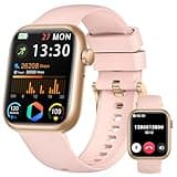 QVEQ Smart Watches for Men Women, 1.83 Fitness Watch Pink