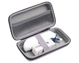 inDomit Hard Case Compatible with Ear/Infrared Thermometer, Storage Braun ThermoScan 7 iProven, iHealth, MILDSIX, KDT, EasyEast,Black&Gray(CASE ONLY)