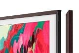 Samsung 75" The Frame Customizable Bezel Modern Brown (2025 Model) + Amazon Echo Dot Max Alexa Speaker with 3X Bass Bundle