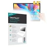 BoxWave Screen Protector Compatible With Wisecoco Portable Monitor (8.9 in) - ClearTouch Crystal Privacy (2-Pack), Privacy Screen Protector Flexible Film Clear