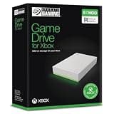Seagate Game Drive voor Xbox 5TB, Externe harde schijf, USB 3.2 Gen 1, Xbox-gecertificeerd, RGB-ledverlichting, Wit, Data Rescue Service (STKX5000100)