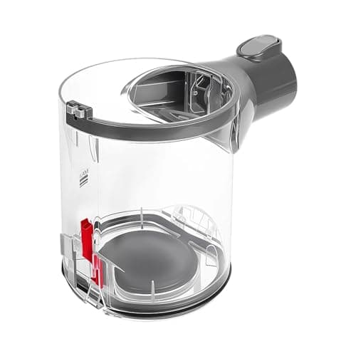 Spare Container,Compatible for Dyson V6 Vacuum Cleaners Dc58 Dc59 Dc62 Dc72 Dc74, Large Container Accessory for Vacuum Cleaner Dust Bucket Part No. 965660-01
