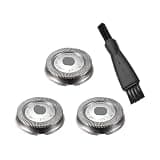 3 Pcs Replacement Shaver Head Compatible with Philips Norelco HQ3 HQ4 HQ55 HQ56 HQ6900 HQ6868 HQ5812 HQ6874 Razor Blade