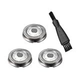 3 Pcs Replacement Shaver Head Compatible with Philips Norelco HQ3 HQ4 HQ55 HQ56 HQ6900 HQ6868 HQ5812 HQ6874 Razor Blade
